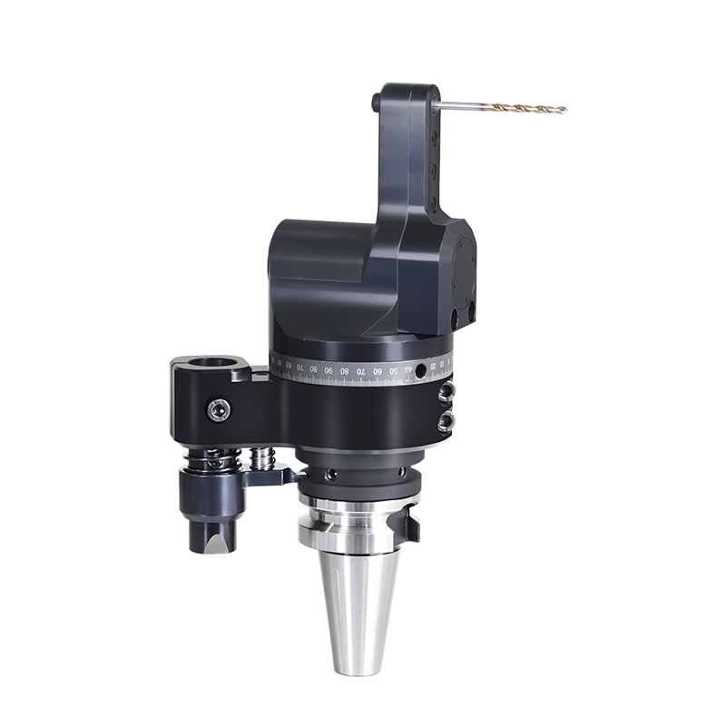 刀克DK90-BT30-DC04M-45內(nèi)縮型高轉(zhuǎn)速直角銑頭