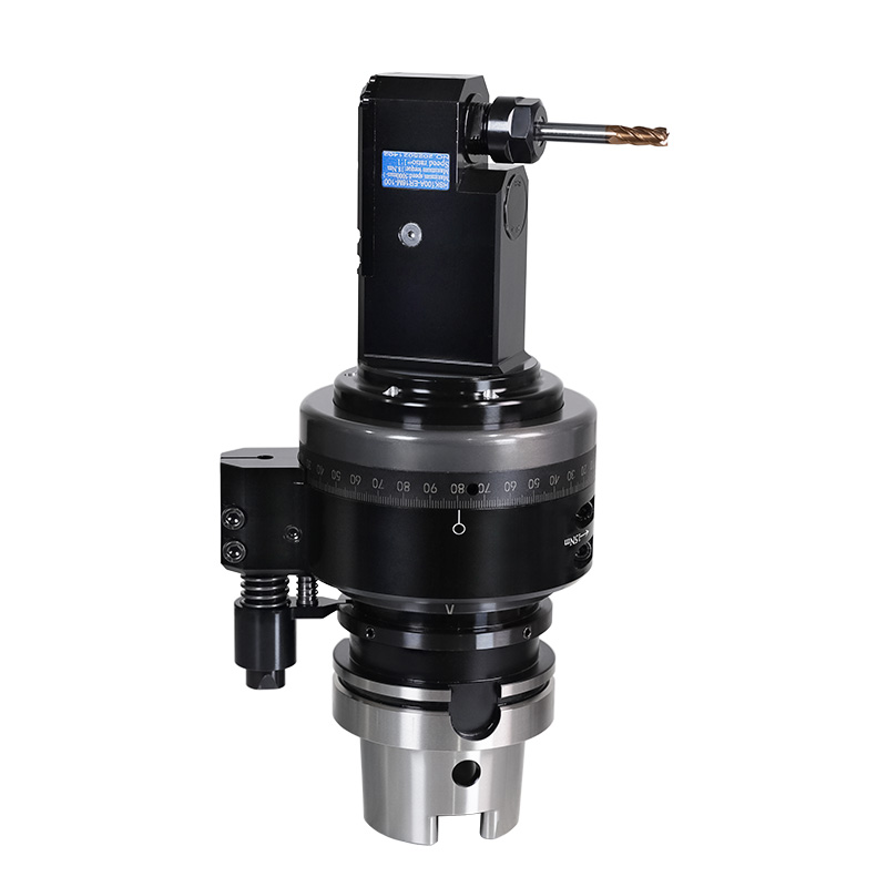 刀克DK90-HSK100A-ER16M-100內(nèi)縮銑頭